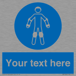 Custom protective roller sport equipment must be worn